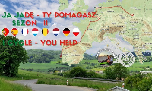 Siemianowice Śląskie. W charytatywny rajd rowerowy do Lizbony wyrusza policjant Tomasz Dzierga 