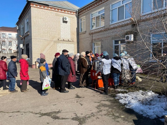 Pomoc jaką organizuje Caritas Spes Ukraina