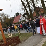 Poświęcenie przydrożnych krzyży w Korytach