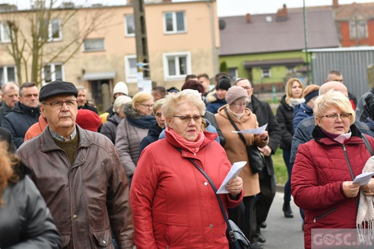 Poświęcenie przydrożnych krzyży w Korytach