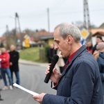 Poświęcenie przydrożnych krzyży w Korytach