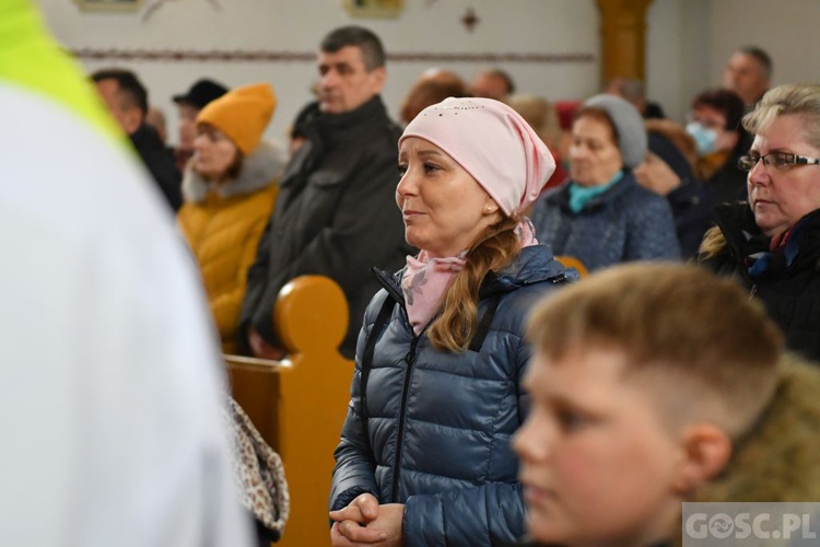 Poświęcenie przydrożnych krzyży w Korytach