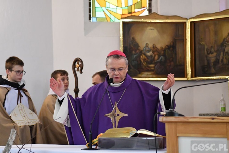 Poświęcenie przydrożnych krzyży w Korytach