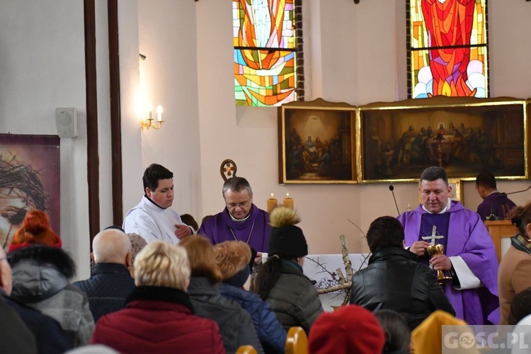 Poświęcenie przydrożnych krzyży w Korytach