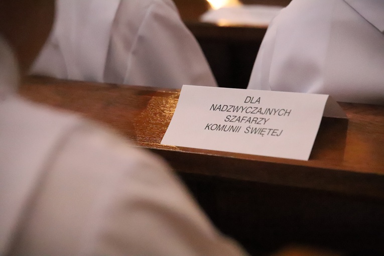 Błogosławieństwo nadzwyczajnych szafarzy Komunii Świętej 2022