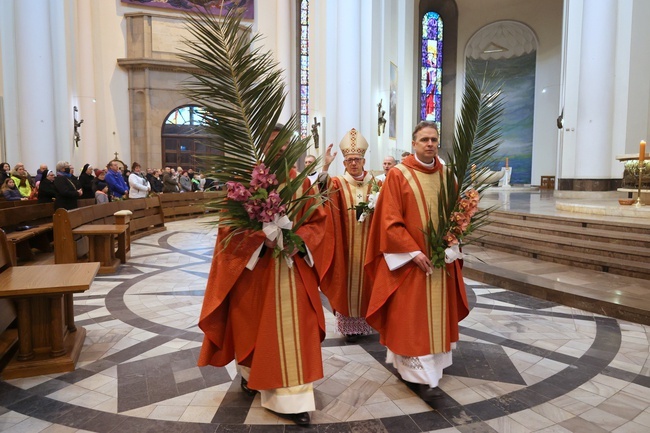 Niedziela Palmowa w katedrze Chrystusa Króla