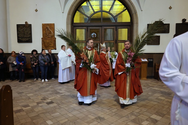 Niedziela Palmowa w katedrze Chrystusa Króla