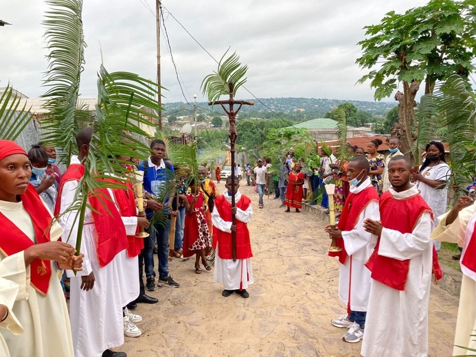 Niedziela Palmowa u tarnowskich misjonarzy