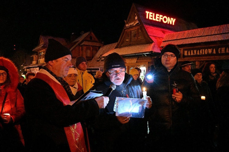 Plenerowa Droga Krzyżowa w Zakopanem 