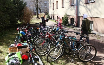 Katowice. Powstała wypożyczalnia rowerów dla uchodźców z Ukrainy