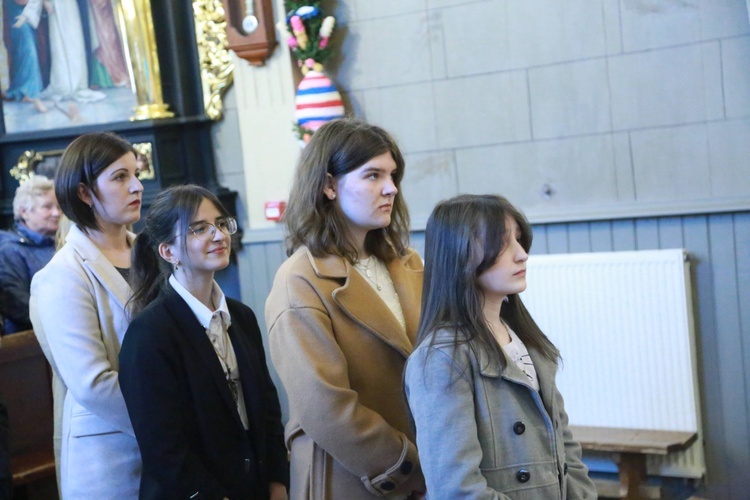 Bierzmowanie w Łososinie Górnej