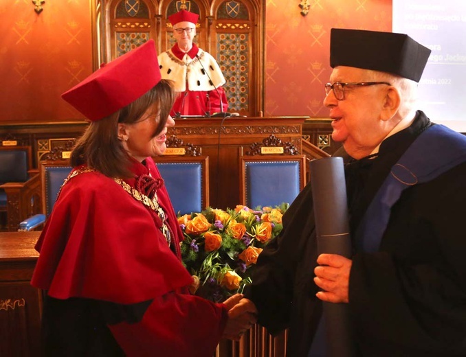 Odnowienie doktoratu prof. Antoniego Jackowskiego