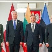 Prezydenci Polski, Litwy, Łotwy i Estonii są na Ukrainie 