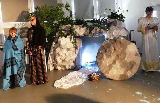 Licealiści KTK dla dzieci w Żywcu-Sporyszu - Wielkanoc 2022