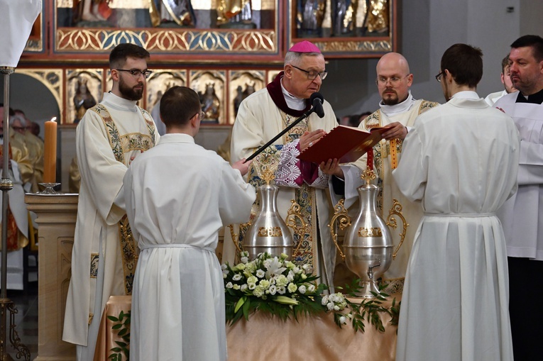 Msza Krzyżma w koszalińskiej katedrze