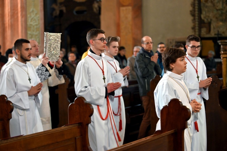 Msza Wieczerzy Pańskiej w świdnickiej katedrze