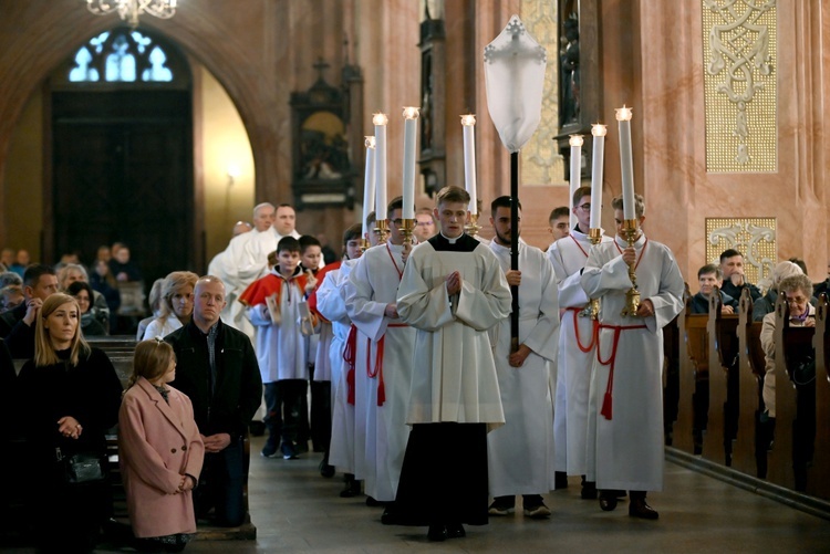 Msza Wieczerzy Pańskiej w świdnickiej katedrze