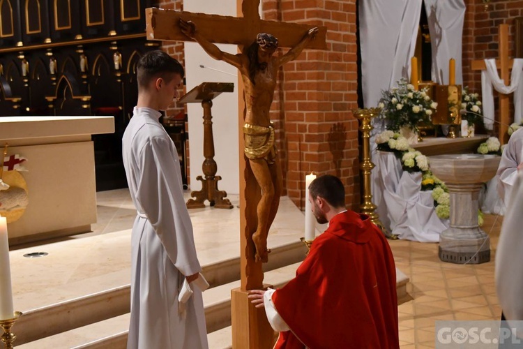 Liturgia Wielkiego Piątku w katedrze