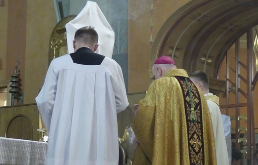 Liturgia Wielkiego Czwartku w katedrze św. Mikołaja w Bielsku-Białej - 2022