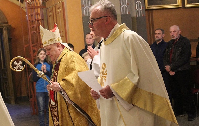 Liturgia Wielkiego Czwartku w katedrze św. Mikołaja w Bielsku-Białej - 2022