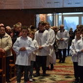 Wielki Piątek w parafii Niepokalanego Serca NMP w Skiernieiwcach