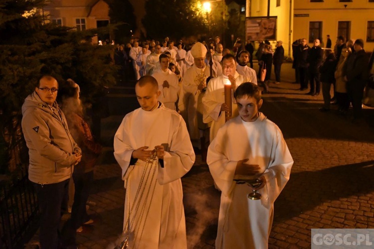 Wigilia Paschalna w konkatedrze