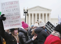 Antyaborcyjna manifestacja przed siedzibą Sądu Najwyższego w Waszyngtonie była jednym z punktów programu tegorocznego Marszu dla Życia, który odbył się w stolicy USA w styczniu.