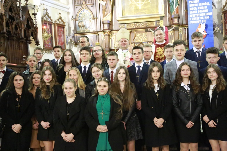 Bierzmowanie w Ciężkowicach