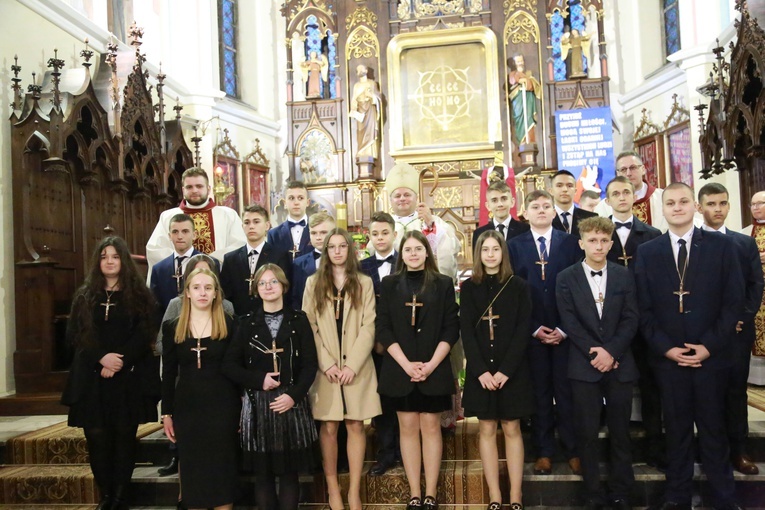 Bierzmowanie w Ciężkowicach