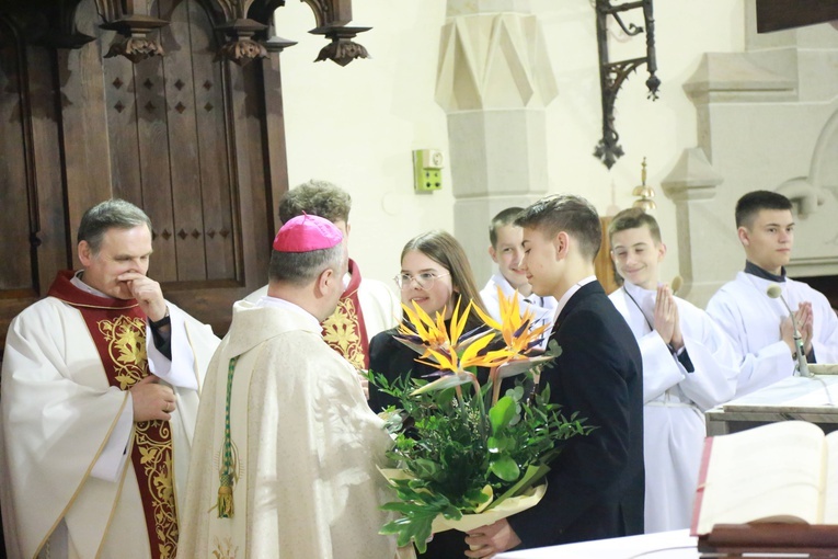 Bierzmowanie w Ciężkowicach