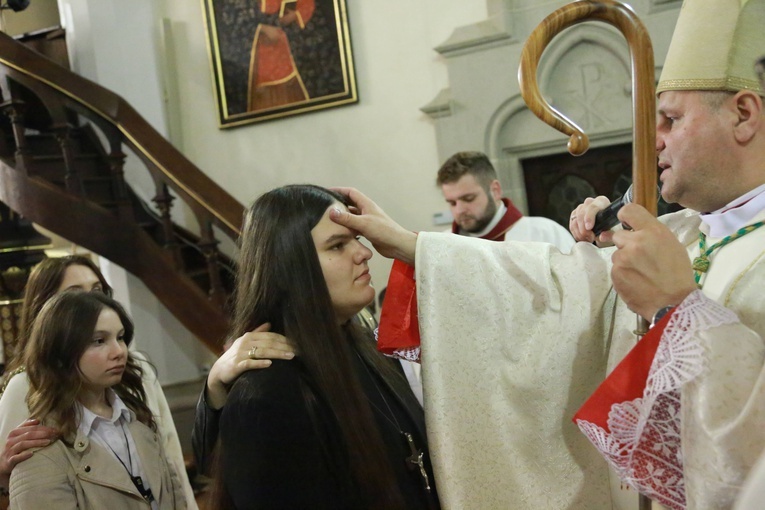 Bierzmowanie w Ciężkowicach