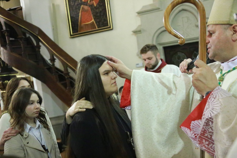 Bierzmowanie w Ciężkowicach