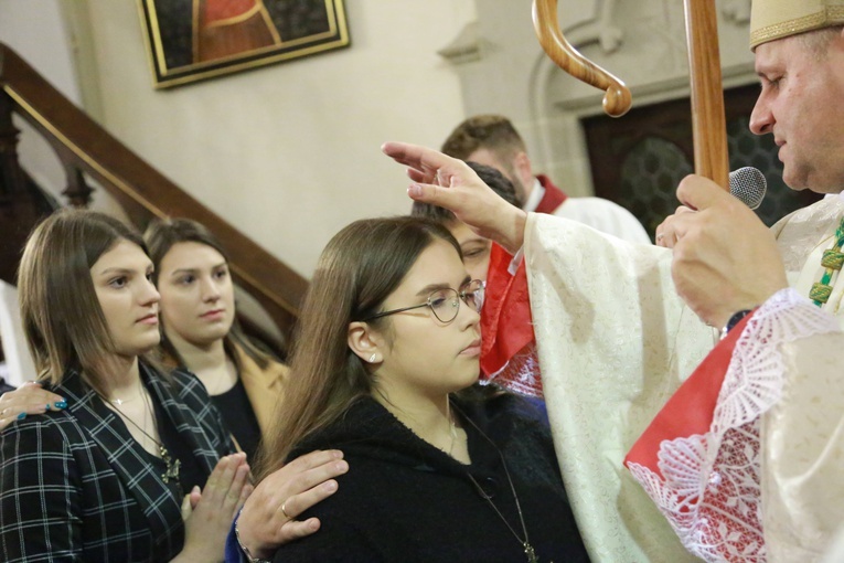 Bierzmowanie w Ciężkowicach