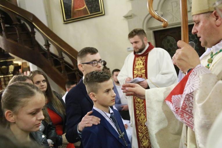 Bierzmowanie w Ciężkowicach