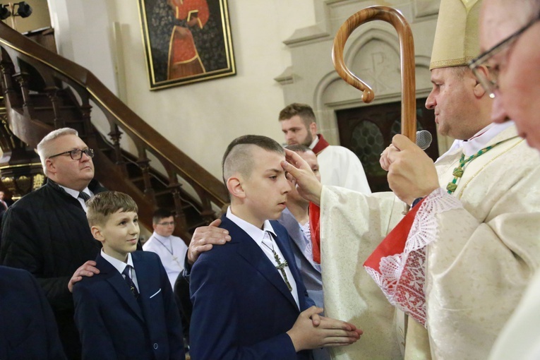 Bierzmowanie w Ciężkowicach