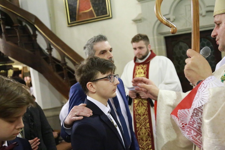 Bierzmowanie w Ciężkowicach