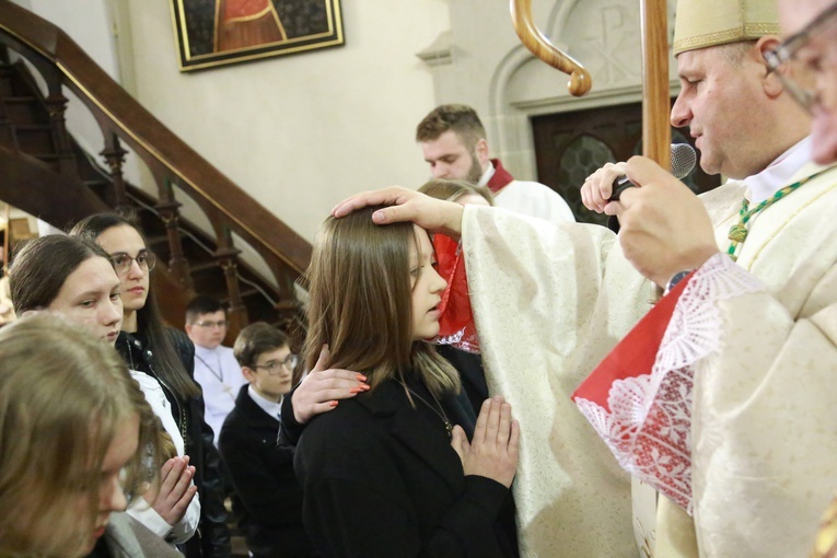 Bierzmowanie w Ciężkowicach