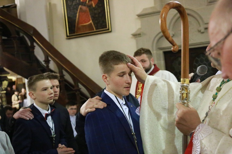 Bierzmowanie w Ciężkowicach