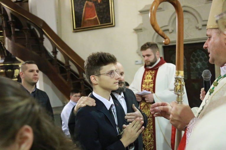 Bierzmowanie w Ciężkowicach