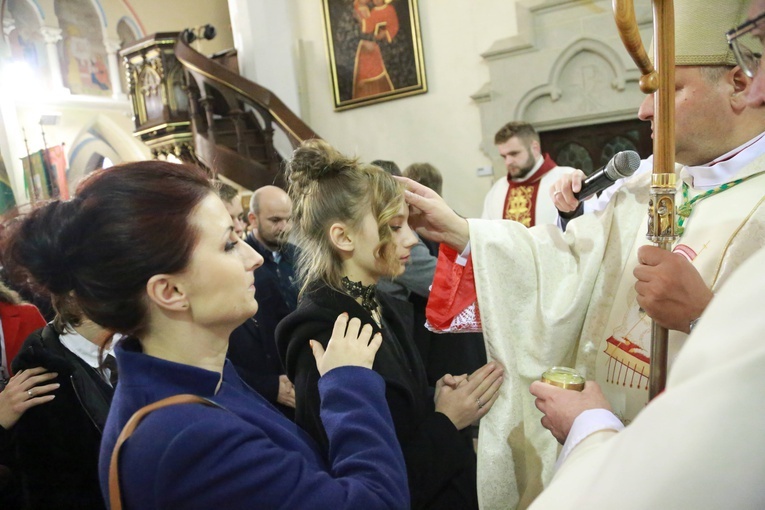 Bierzmowanie w Ciężkowicach
