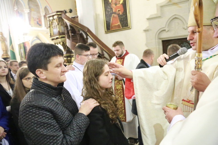 Bierzmowanie w Ciężkowicach