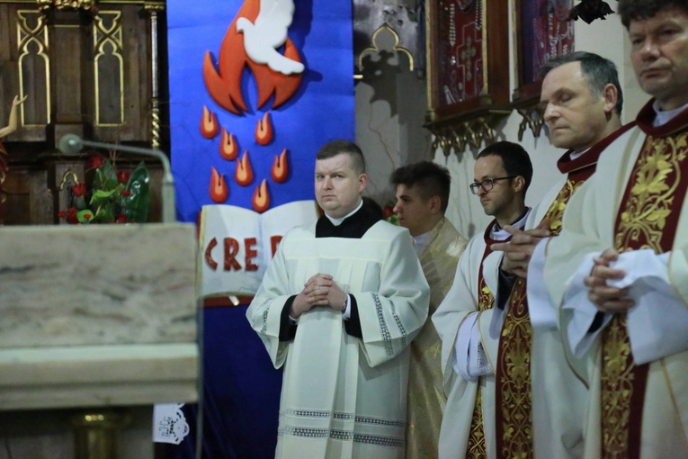 Bierzmowanie w Ciężkowicach