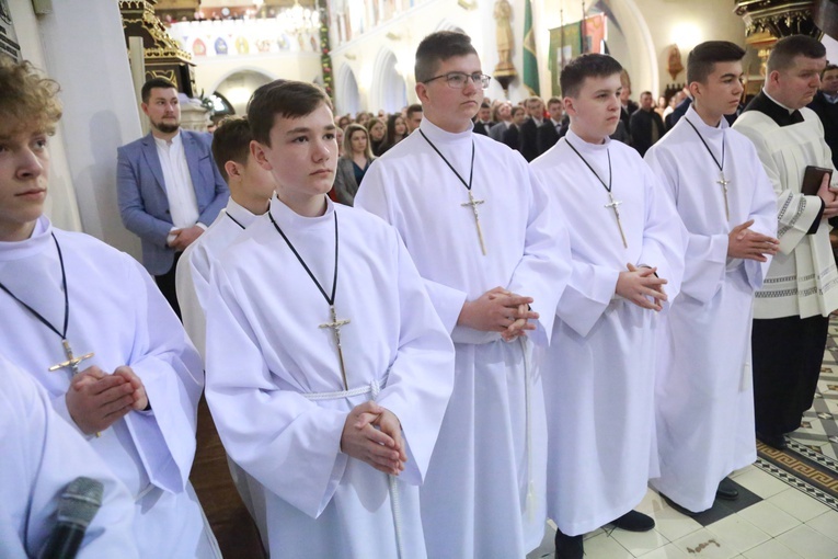 Bierzmowanie w Ciężkowicach