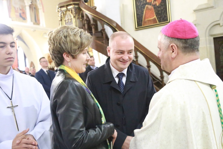 Bierzmowanie w Ciężkowicach