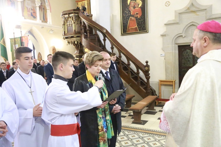 Bierzmowanie w Ciężkowicach