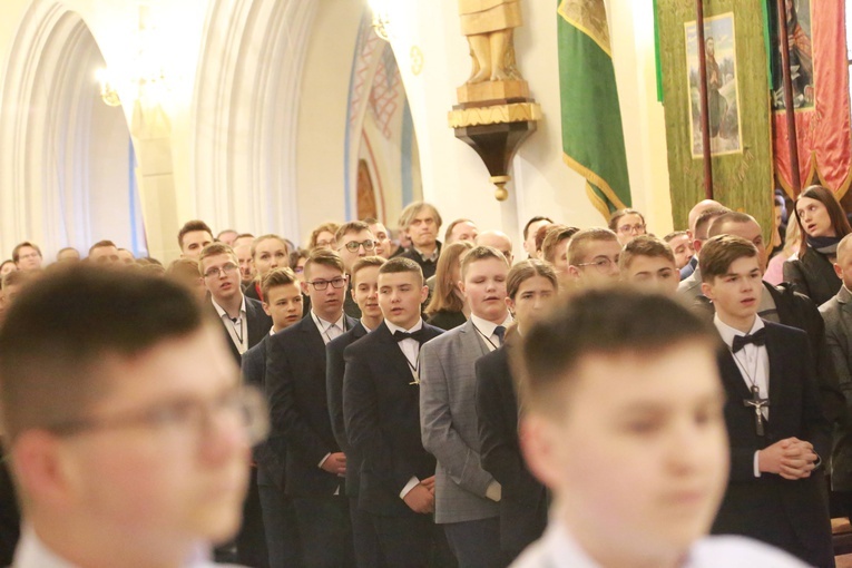 Bierzmowanie w Ciężkowicach