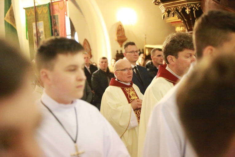 Bierzmowanie w Ciężkowicach