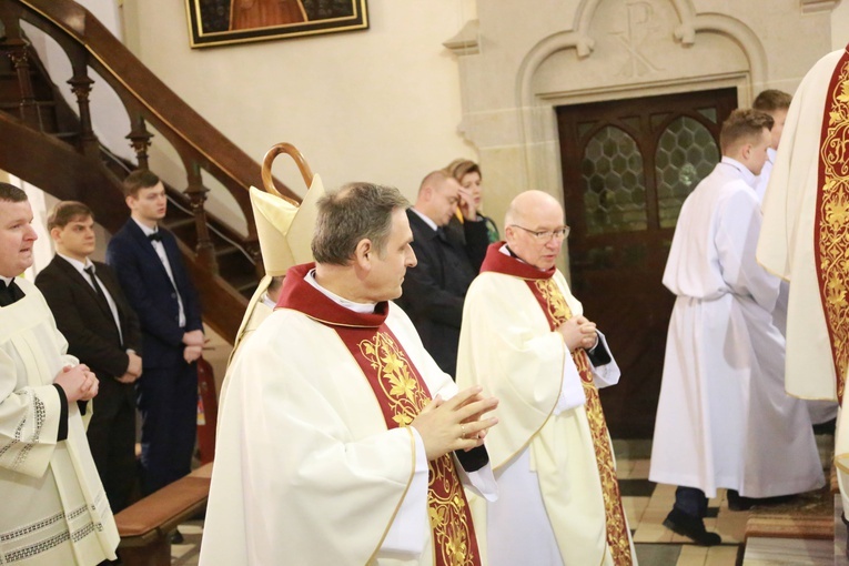 Bierzmowanie w Ciężkowicach