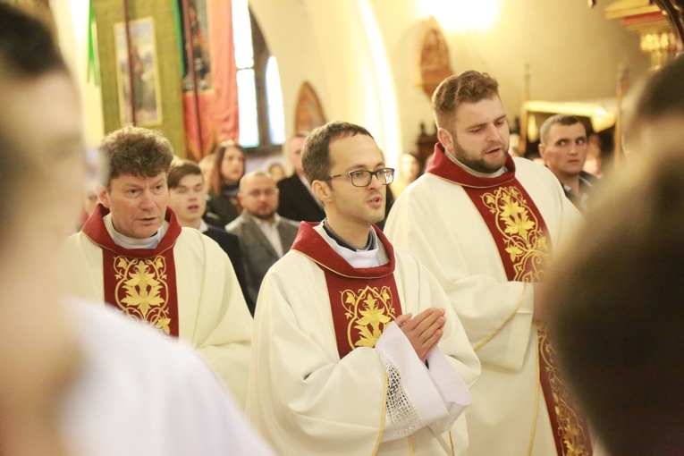 Bierzmowanie w Ciężkowicach