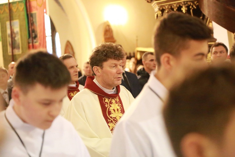 Bierzmowanie w Ciężkowicach